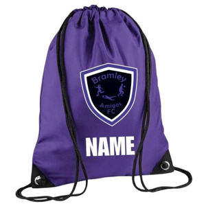 drawstringbag purple